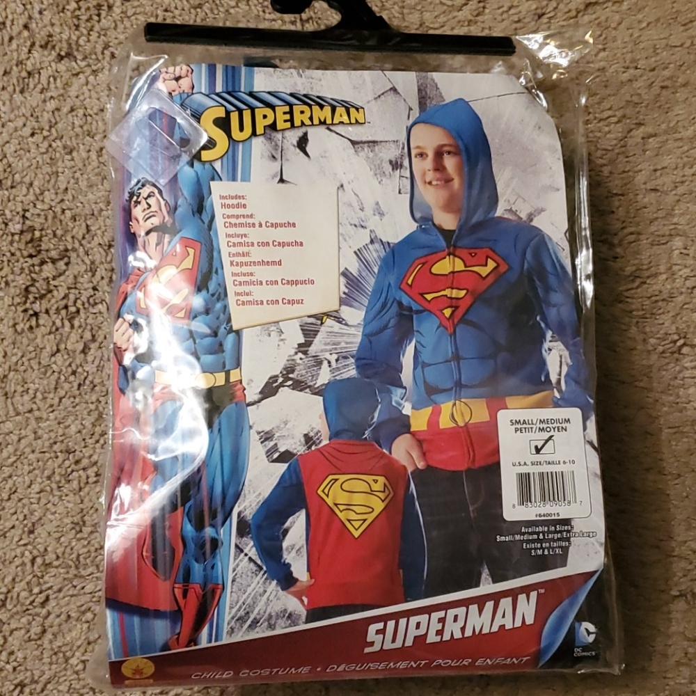Superman Costume Hoodie